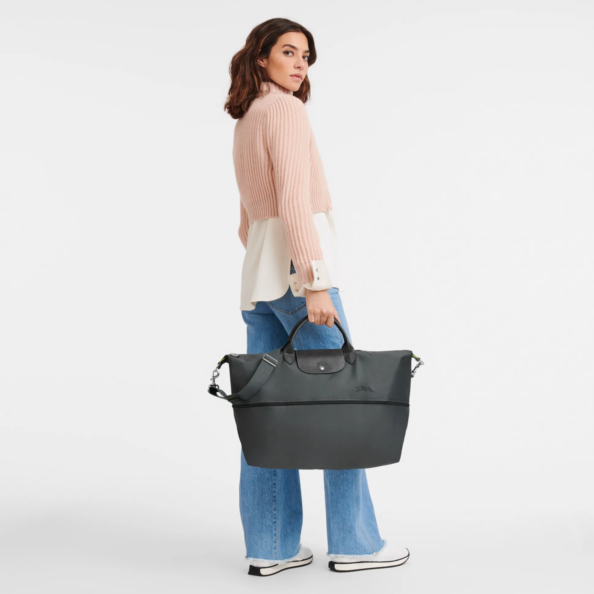 Erweiterbare Reisetasche Le Pliage Green