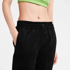 Gerade Hose Aus Leder