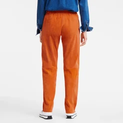 Gerade Hose Aus Leder