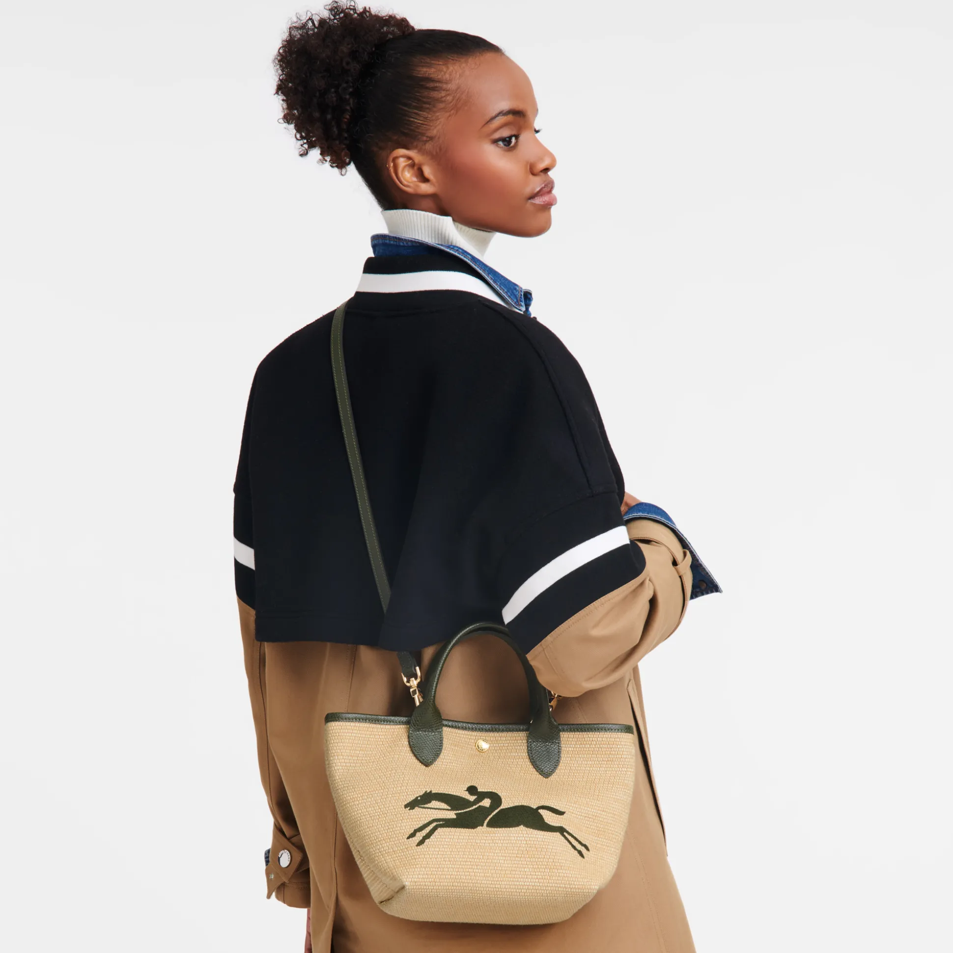 Handtasche S Le Panier Pliage