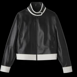 Kurzer Blouson Aus Leder