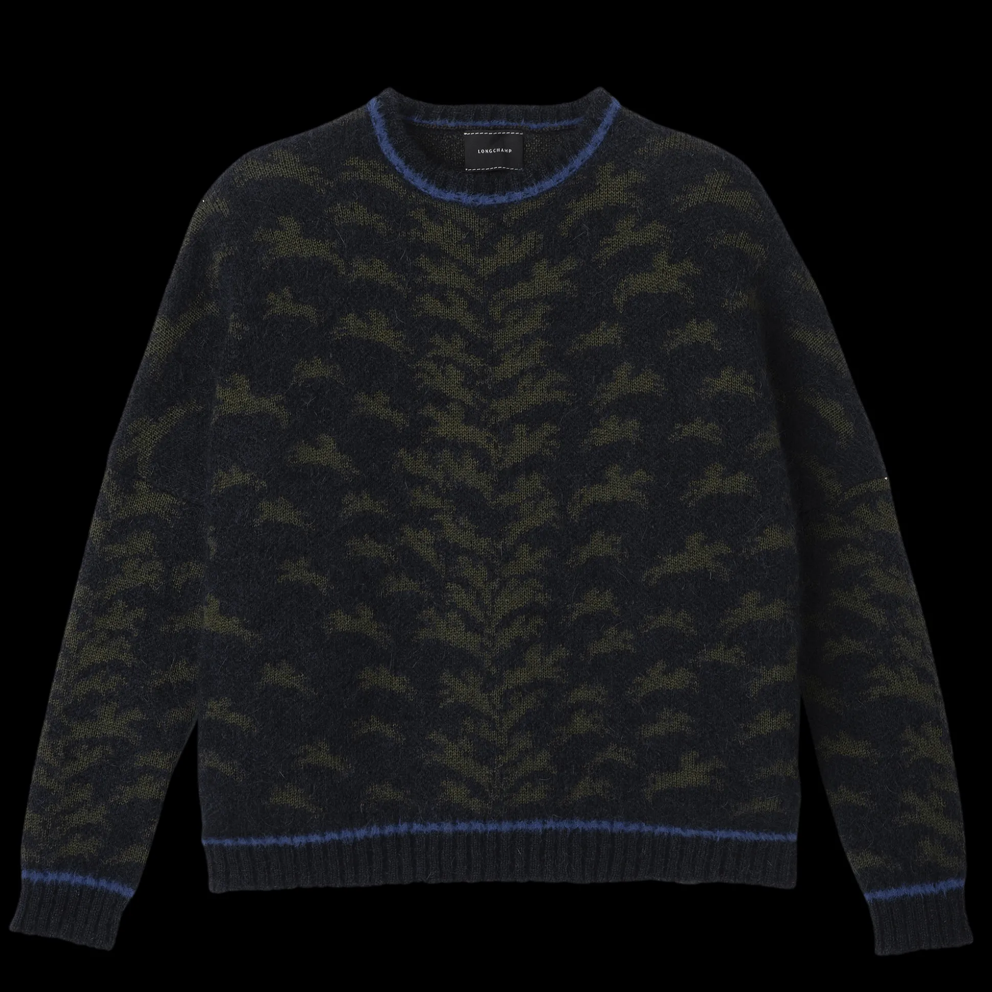 Pullover Mit Rundhalsausschnitt