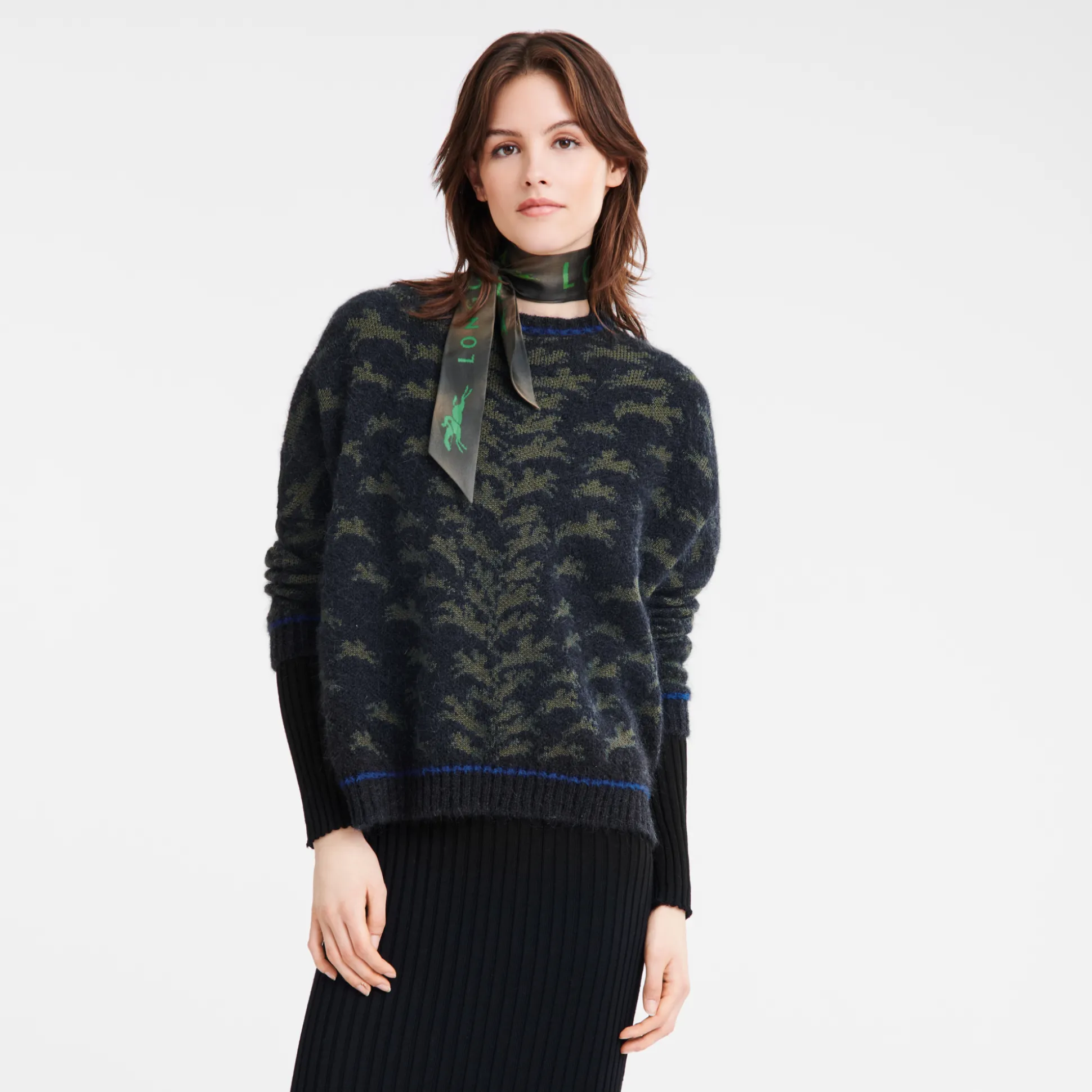 Pullover Mit Rundhalsausschnitt