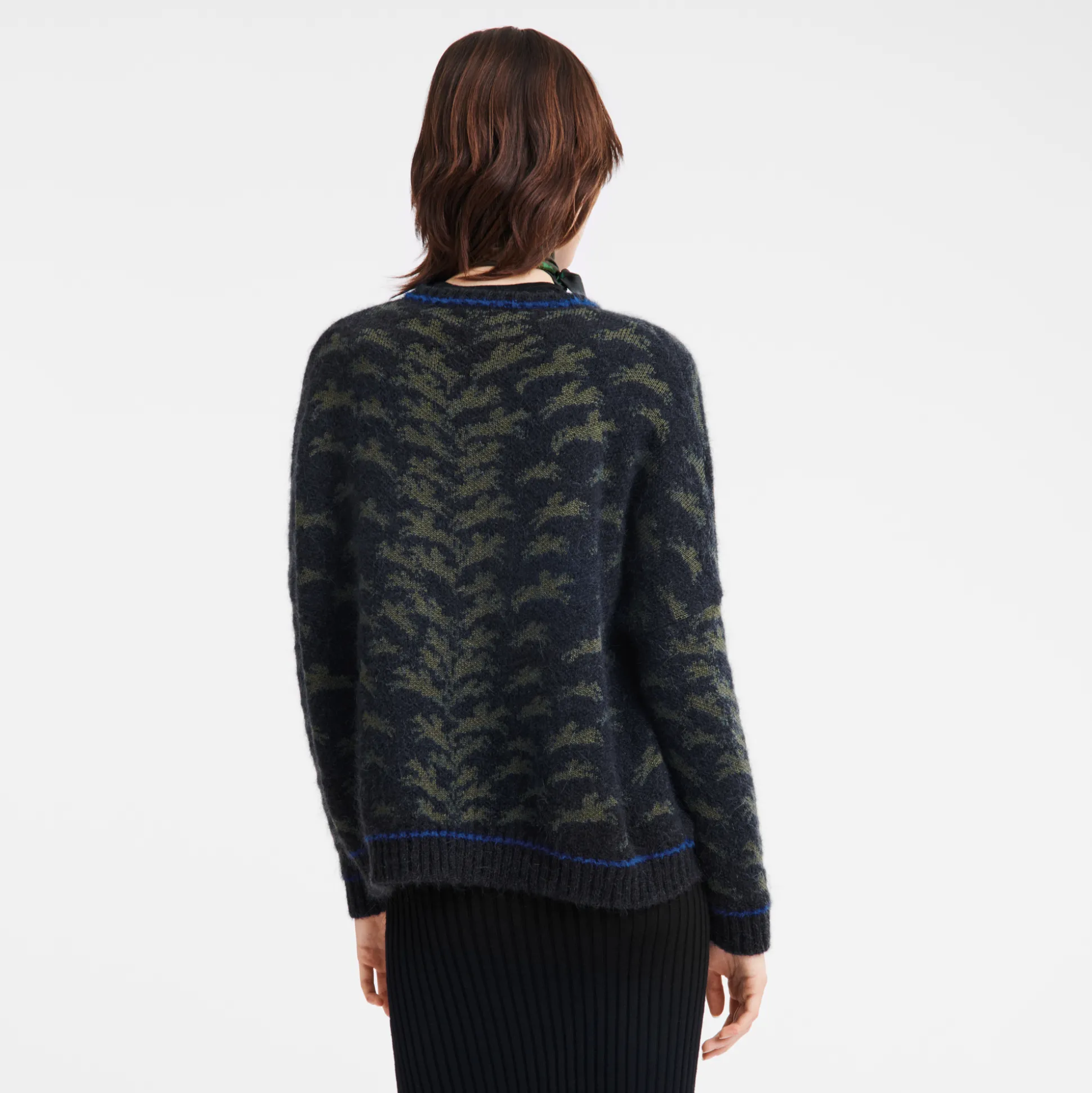 Pullover Mit Rundhalsausschnitt