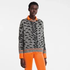 Pullover Mit Rundhalsausschnitt