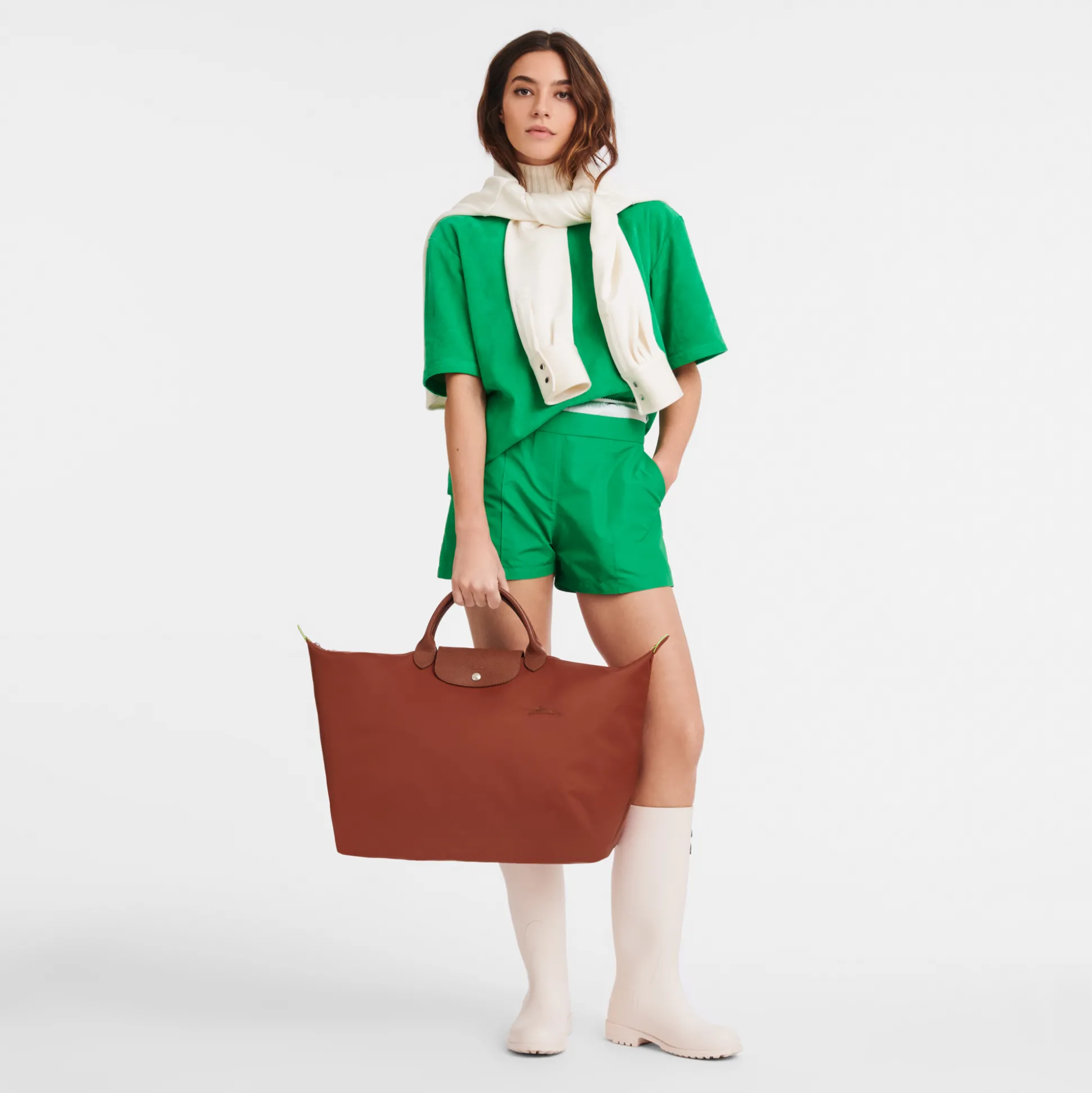 Reisetasche S Le Pliage Green
