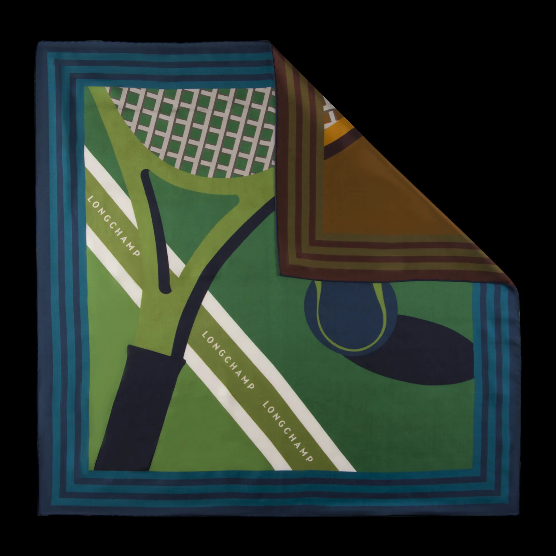 Seidenschal 70 Longchamp Set