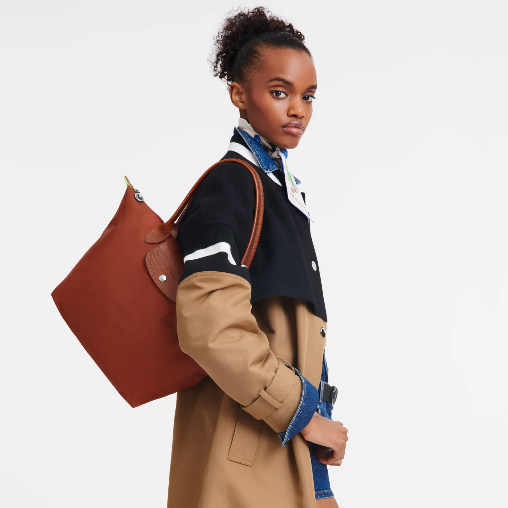 Shopper M Le Pliage Green